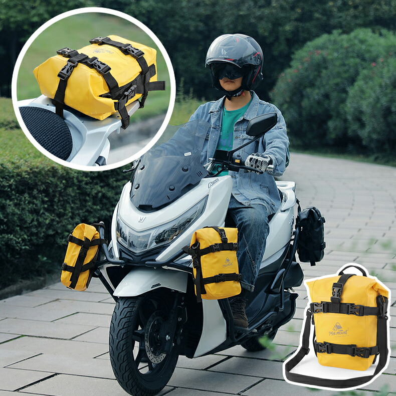 楽天市場】サイズ：10L サドルバッグ（盗難防止タイプ） サイドバッグ