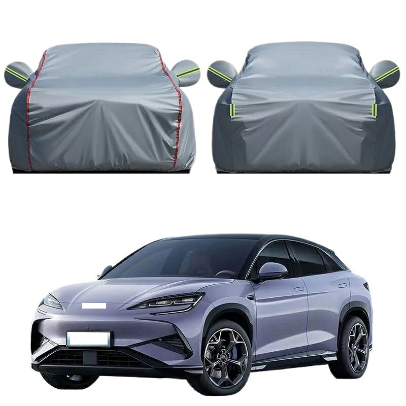 ＼店内全品5％OFF/ BYD SEALION 7 専用 ボディーカバー 自動車カバー 紫外線防止 車 カーカバー 反射テープ 裏起毛 サンシェード カーボディーカバー 雪対策 ボディカバー 裏起毛 車 ボディ カバー カー 霜よけ 防水 黄砂対策 紫外線カット 日焼け 頑丈