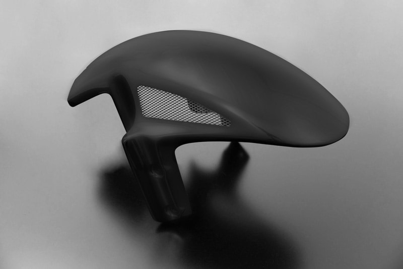 ARCHI アーキ メタリックフラットスパークブラック FRPフロントフェンダー 2025年式Z900RS SE BLKメッシュ｜Global Z Market