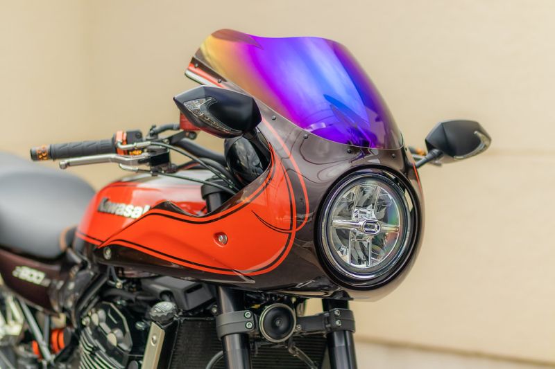 AMERICAN DREAM アメリカンドリーム カフェレーサーカウルキット スクリーン ミラータイプ ペイントベース Z900RS|Global Z Market
