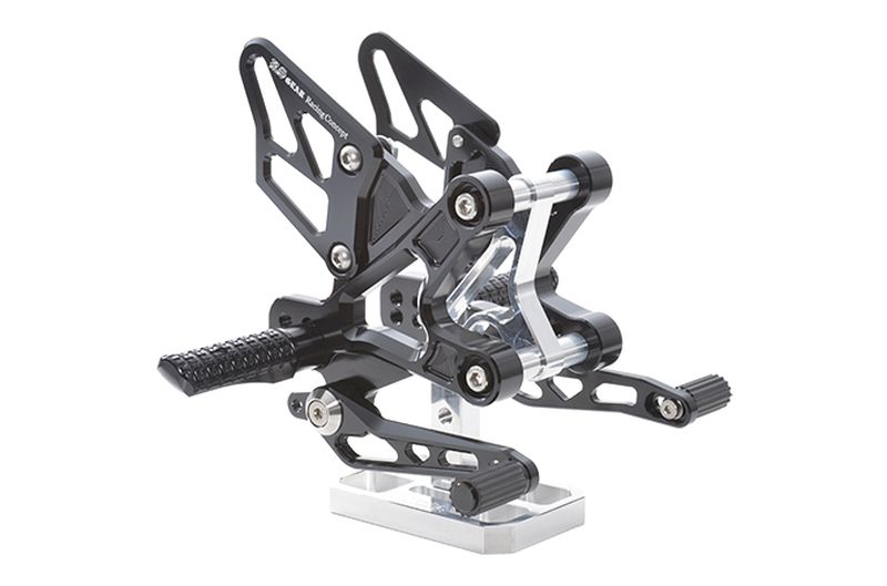 r's gear アールズギア Z900RSライディングステップ ブラック ZX-25R・ZX-4R