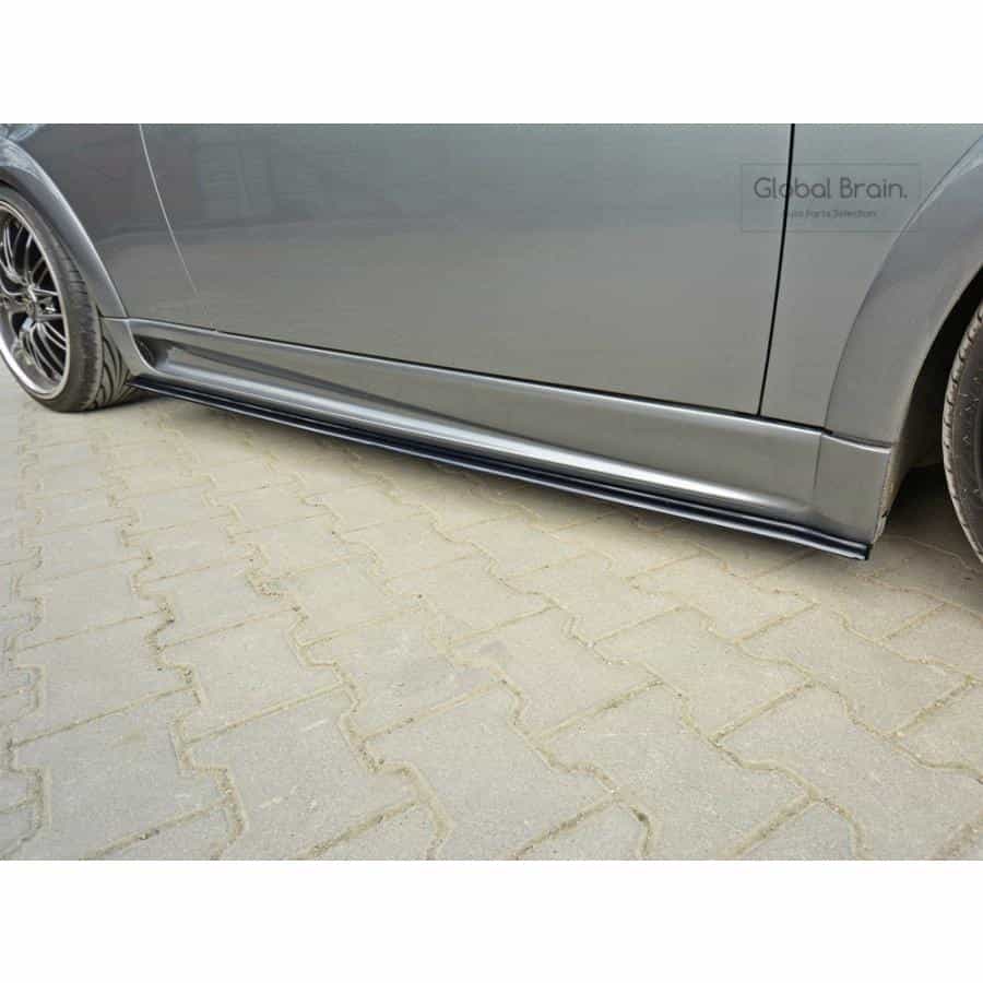 ミニ クーパー S R53 JCW サイド スカート カバー スポイラー/ MINI スプリッター ディフューザー エアロ パーツ カスタム チューン｜グローバルブレイン