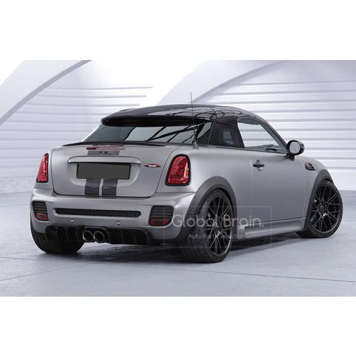 ミニ クーパ コンバーチブル R58 R59 JCW リア センター ディフューザー フィン / リア スプリッタ&mdash; バンパー アンダー ディフューザー スカート 417｜グローバルブレイン