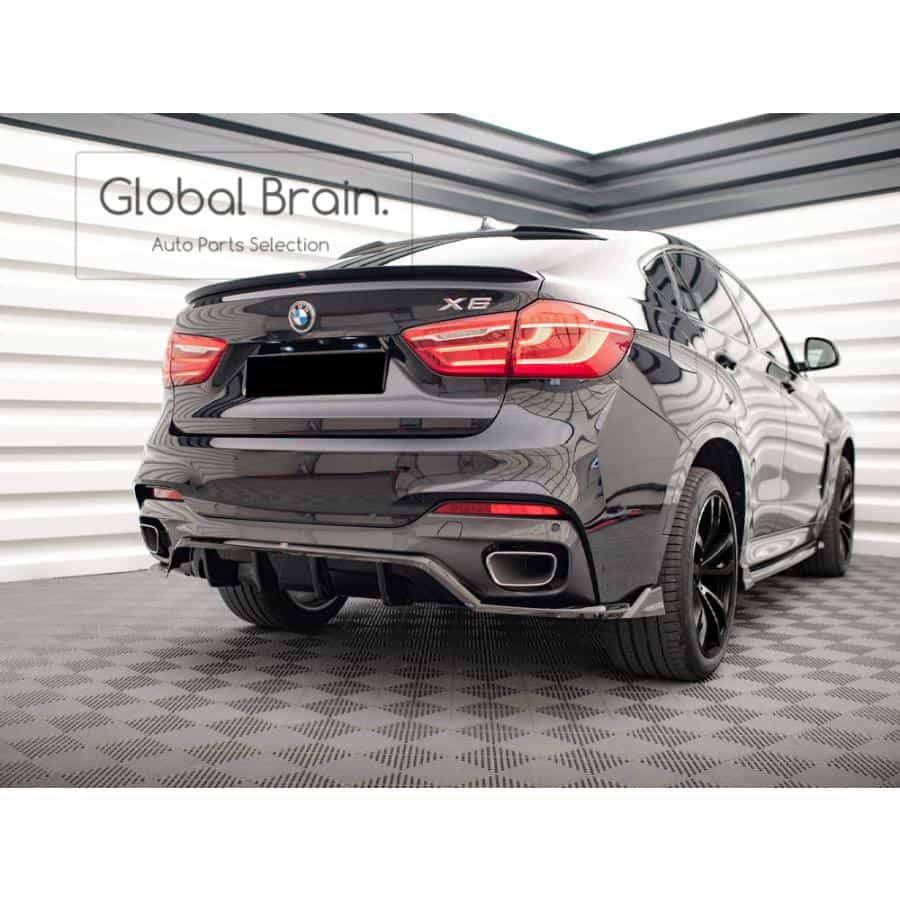 BMW X6 F16 Mスポーツ リア ディフューザー スポイラー/ bmw スプリッター ディフューザー エアロ パーツ カスタム チューン|グローバルブレイン