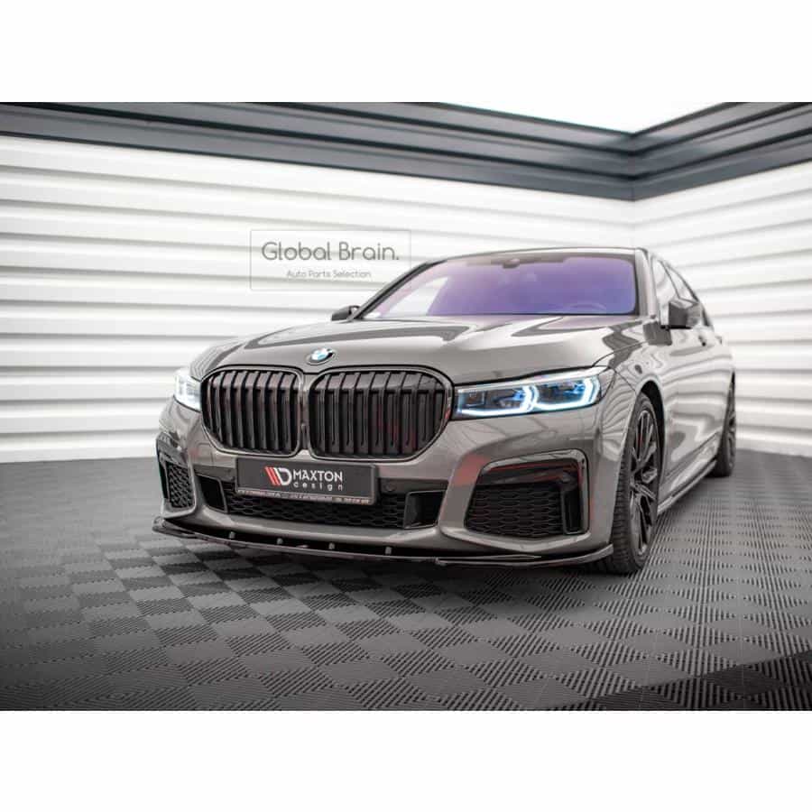 BMW 7シリーズ G11 Mスポーツ 後期 フロント リップ スポイラー V1/ bmw スプリッター ディフューザー エアロ パーツ カスタム チューン｜グローバルブレイン