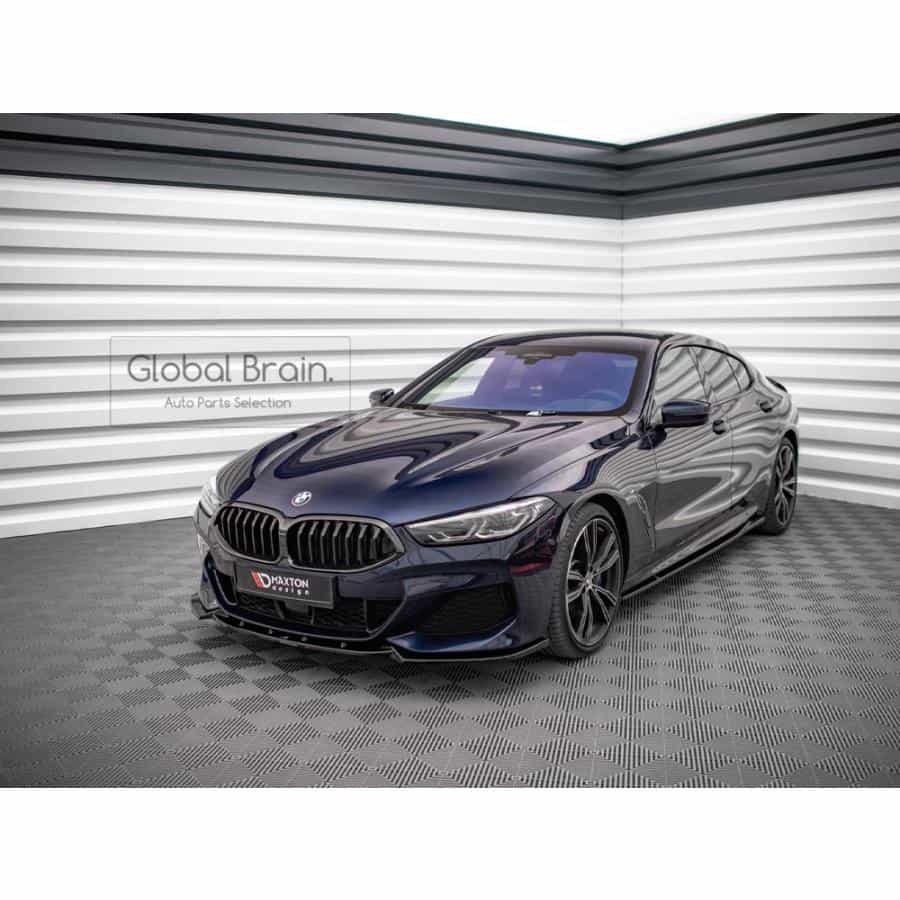 BMW 8シリーズ M850i G15 グランクーペ G16 フロント リップ スポイラー Ver.3/ bmw スプリッター ディフューザー エアロ パーツ カスタム チューン|グローバルブレイン