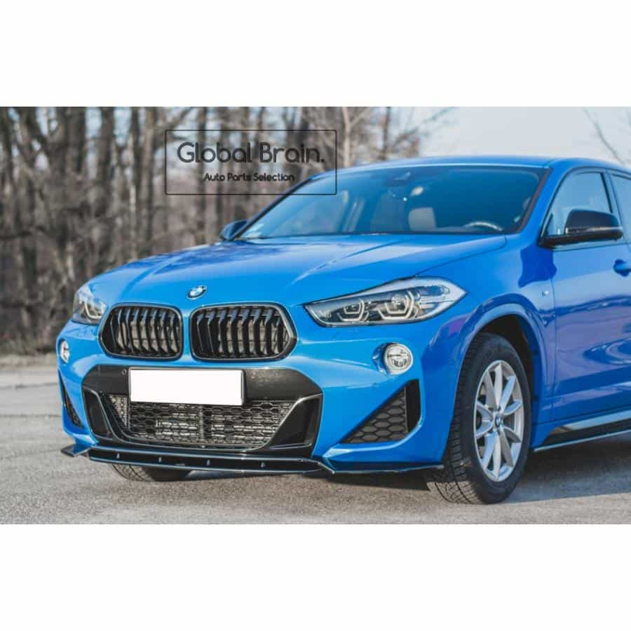 【楽天市場】BMW X2 F39 M35i Mスポーツ フロント バンパー リップ スポイラー/ bmw スプリッター ディフューザー エアロ