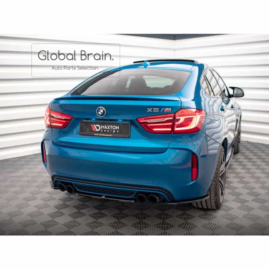 BMW X6 M F86 リア センター ディフューザー/ BMW スプリッター ディフューザー エアロ パーツ カスタム チューン｜グローバルブレイン