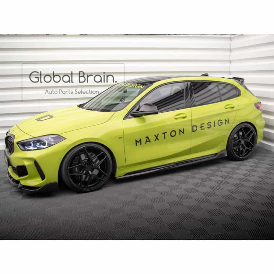 BMW 1シリーズ M135i Mスポーツ F40 サイド スカート カバー スポイラー V5/ BMW スプリッター ディフューザー エアロ パーツ カスタム チューン|グローバルブレイン