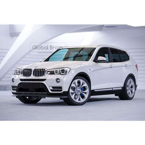 2014-2017 BMW X3 F25 後期 フロント リップ スポイラー / フロント スプリッタ&mdash; バンパー アンダー ディフューザー スカート 532｜グローバルブレイン