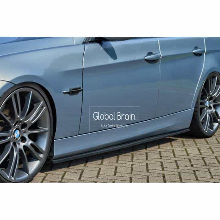 BMW 3シリーズ E90 セダン E91 ツーリング 前期 - サイド スカート ディフューザー + ウイングレット / スプリッター ディフューザー エアロ パーツ ingo noak｜グローバルブレイン