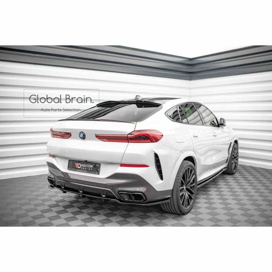 BMW X6 G06 Mスポーツ リア ディフューザー/ bmw スプリッター ディフューザー エアロ パーツ カスタム チューン|グローバルブレイン