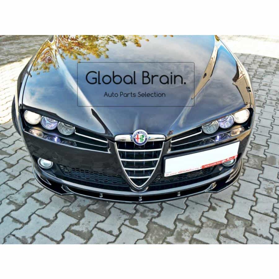 アルファロメオ 159 フロント リップ スポイラー V1/ Alfa Romeo スプリッター ディフューザー エアロ パーツ カスタム チューン|グローバルブレイン