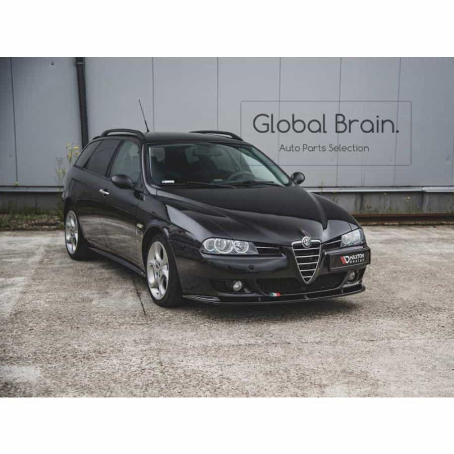 アルファロメオ 156 後期 フロント リップ スポイラー/ Alfa Romeo スプリッター ディフューザー エアロ パーツ カスタム チューン｜グローバルブレイン 40,235円