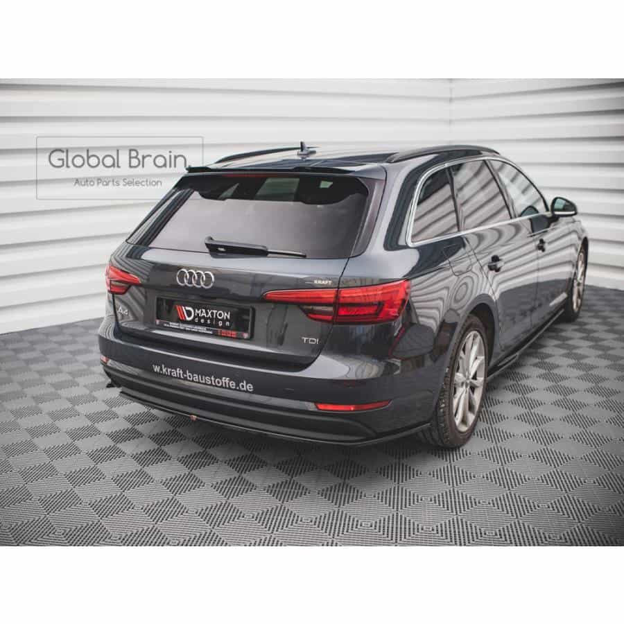 アウディ A4 B9 標準/スポーツ アバント センター ディフューザー/ audi スプリッター ディフューザー エアロ パーツ カスタム チューン｜グローバルブレイン