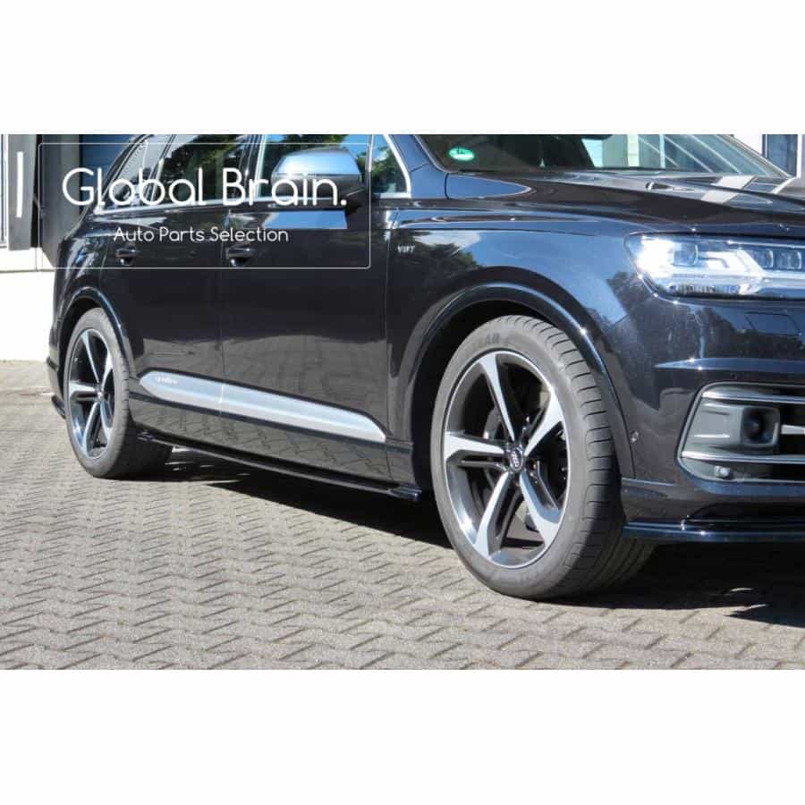 アウディ SQ7 Q7 Sライン サイド スカート カバー スポイラー/ audi スプリッター ディフューザー エアロ パーツ カスタム チューン｜グローバルブレイン 44,720円