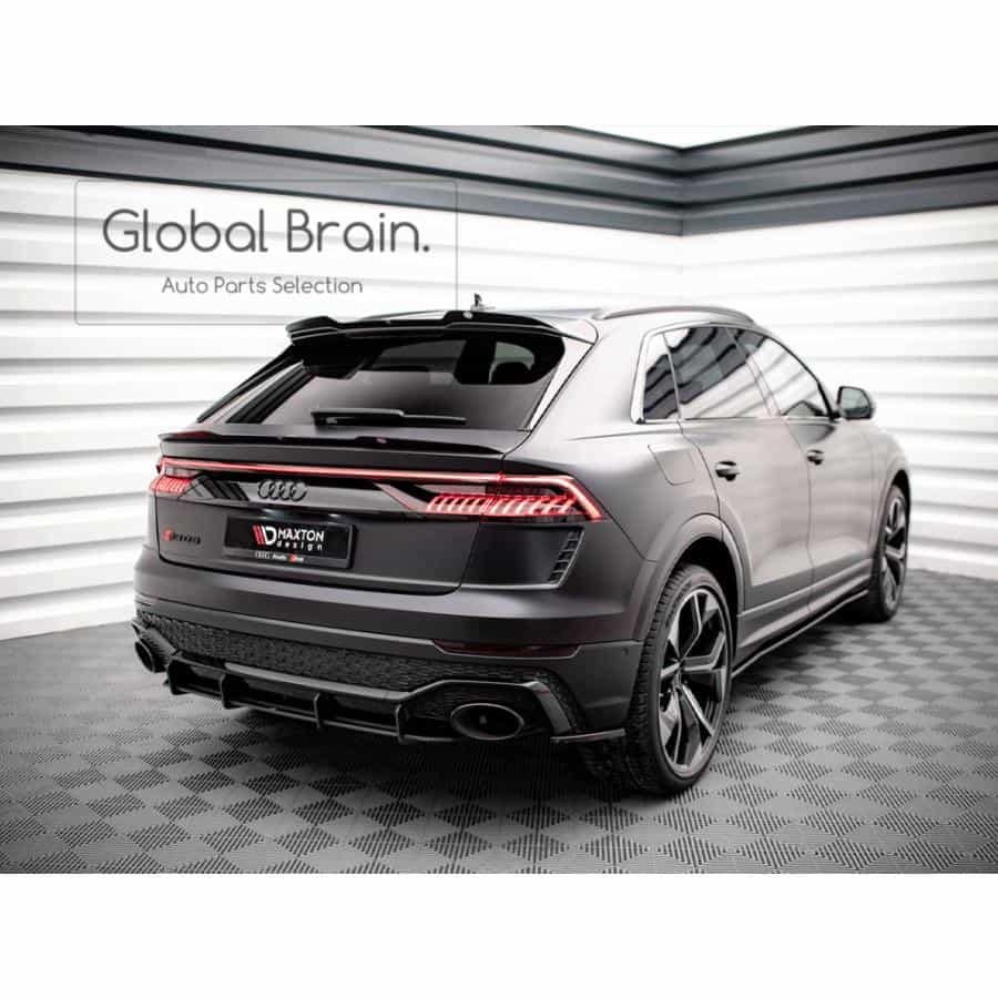 アウディ RS Q8 サイド スカート カバー スポイラー/ audi スプリッター ディフューザー エアロ パーツ カスタム チューン｜グローバルブレイン