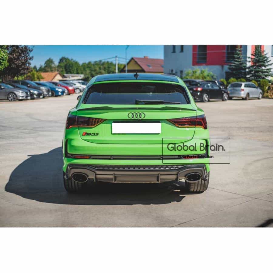 アウディ RSQ3 F3 スポーツバック リア ゲート スポイラー エクステンション/ audi スプリッター ディフューザー エアロ パーツ カスタム チューン｜グローバルブレイン