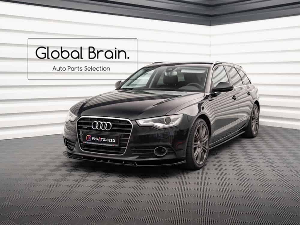 アウディ A6 4G C7 前期 標準 サイド スカート カバー スポイラー V2/ AUDI スプリッター ディフューザー エアロ パーツ カスタム チューン｜グローバルブレイン 40,235円