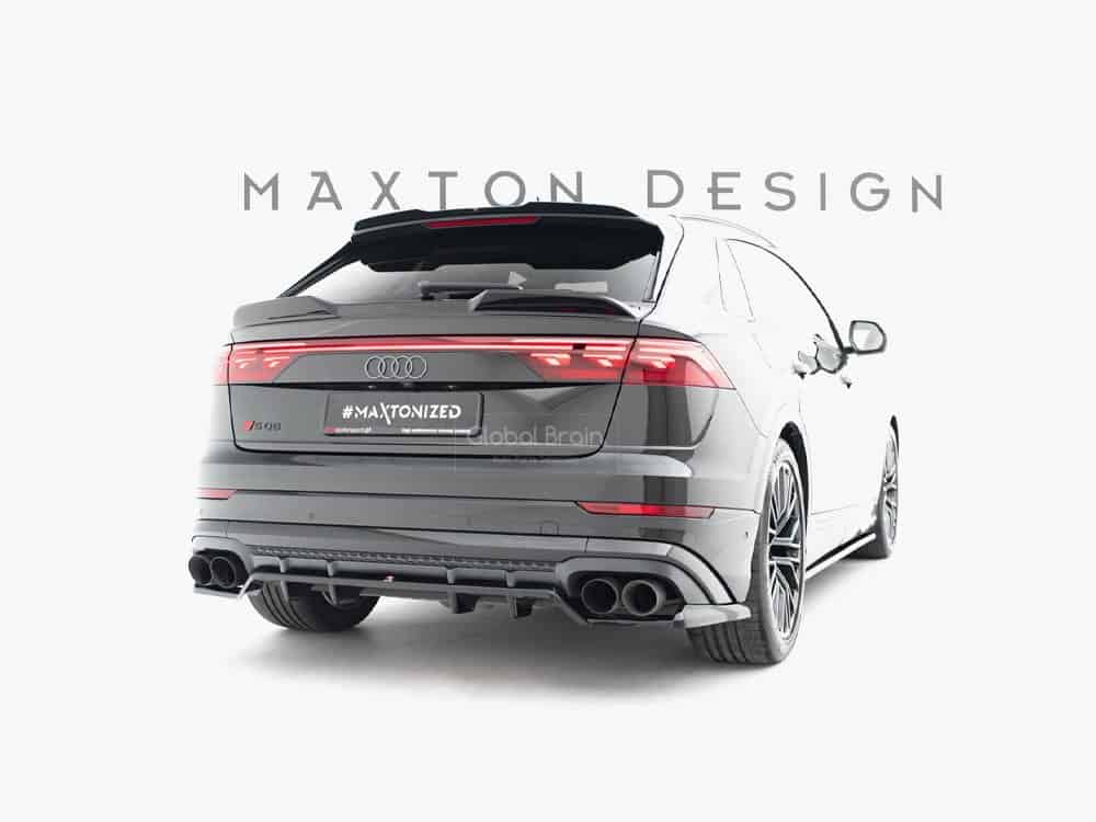 アウディ SQ8 後期 リア ディフューザー V2/ AUDI スプリッター ディフューザー エアロ パーツ カスタム チューン|グローバルブレイン