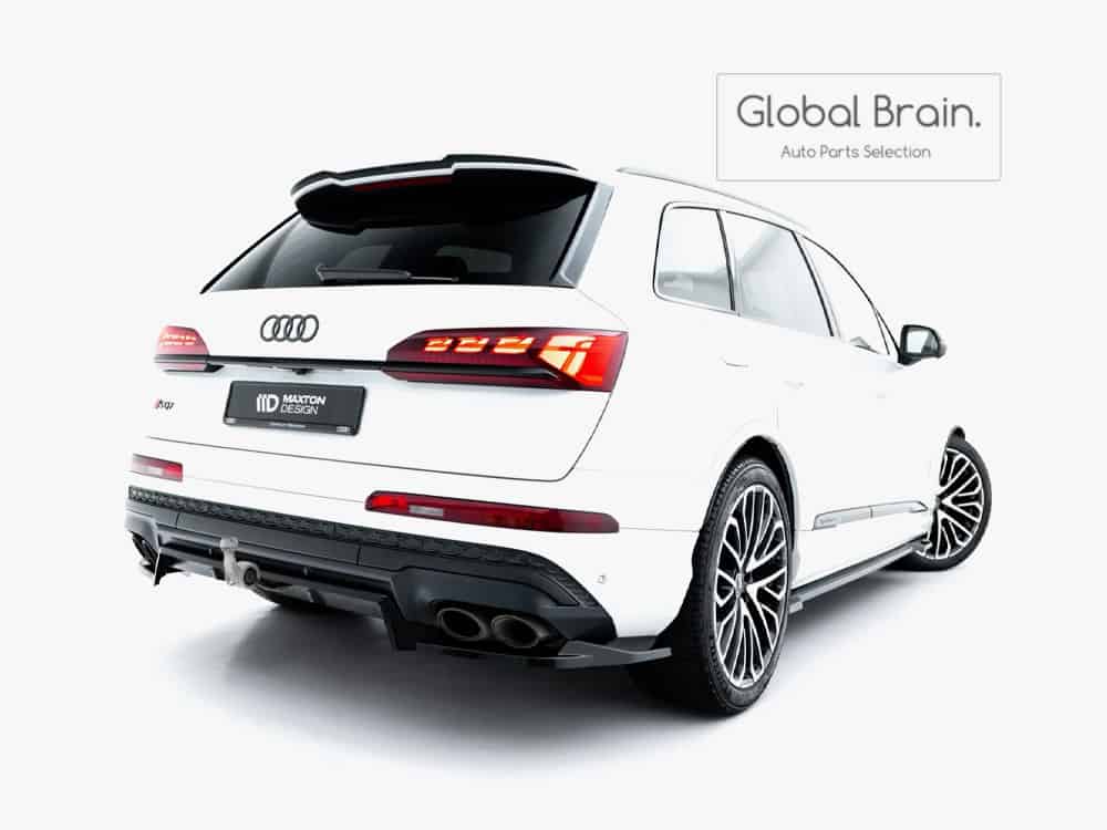 アウディ SQ7 後期 リア ディフューザー スポイラー/ AUDI スプリッター ディフューザー エアロ パーツ カスタム チューン|グローバルブレイン