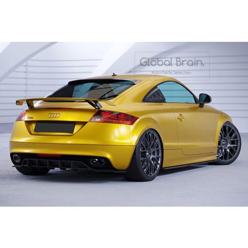 アウディ TT RS 8J リア ディフューザー フィン / リア スプリッタ&mdash; バンパー アンダー ディフューザー スカート 427｜グローバルブレイン
