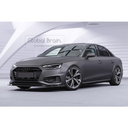 アウディ A4 B9 アドバンス フロント リップ スポイラー / フロント スプリッタ&mdash; バンパー アンダー ディフューザー スカート 530｜グローバルブレイン