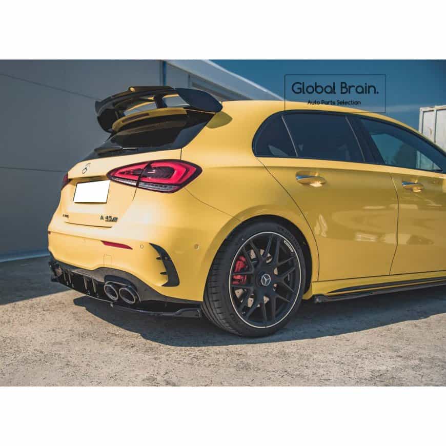 メルセデスベンツ Aクラス W177 A45 S AMG ED1 リア サイド スプリッター リア スパッツ/ benz スプリッター ディフューザー エアロ パーツ カスタム チューン|グローバルブレイン