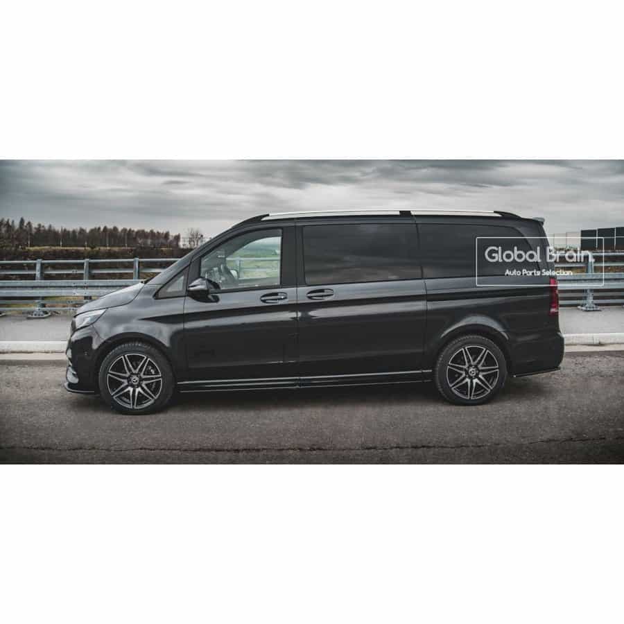 メルセデスベンツ Vクラス W447 後期 AMGライン ロング スポーツ サイド スカート カバー スポイラー/ benz スプリッター ディフューザー エアロ パーツ カスタム チューン｜グローバルブレイン 43,080円
