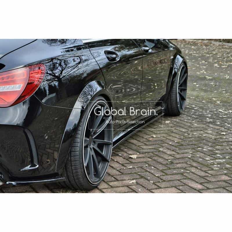 メルセデスベンツ CLA AMGライン / CLA45 C117 A117 - サイド スカート ディフューザー / スプリッター ディフューザー エアロ パーツ ingo noak|グローバルブレイン