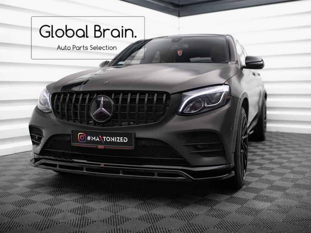 楽天市場】メルセデスベンツ GLC63 AMG クーペ C253 リア センター ディフューザー/ benz スプリッター ディフューザー エアロ  パーツ カスタム チューン : グローバルブレイン