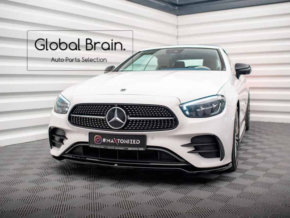 メルセデスベンツ Eクラス クーペ C238 A238 AMGライン E53 後期 フロント リップ スポイラー V1/ benz スプリッター ディフューザー エアロ パーツ カスタム チューン｜グローバルブレイン