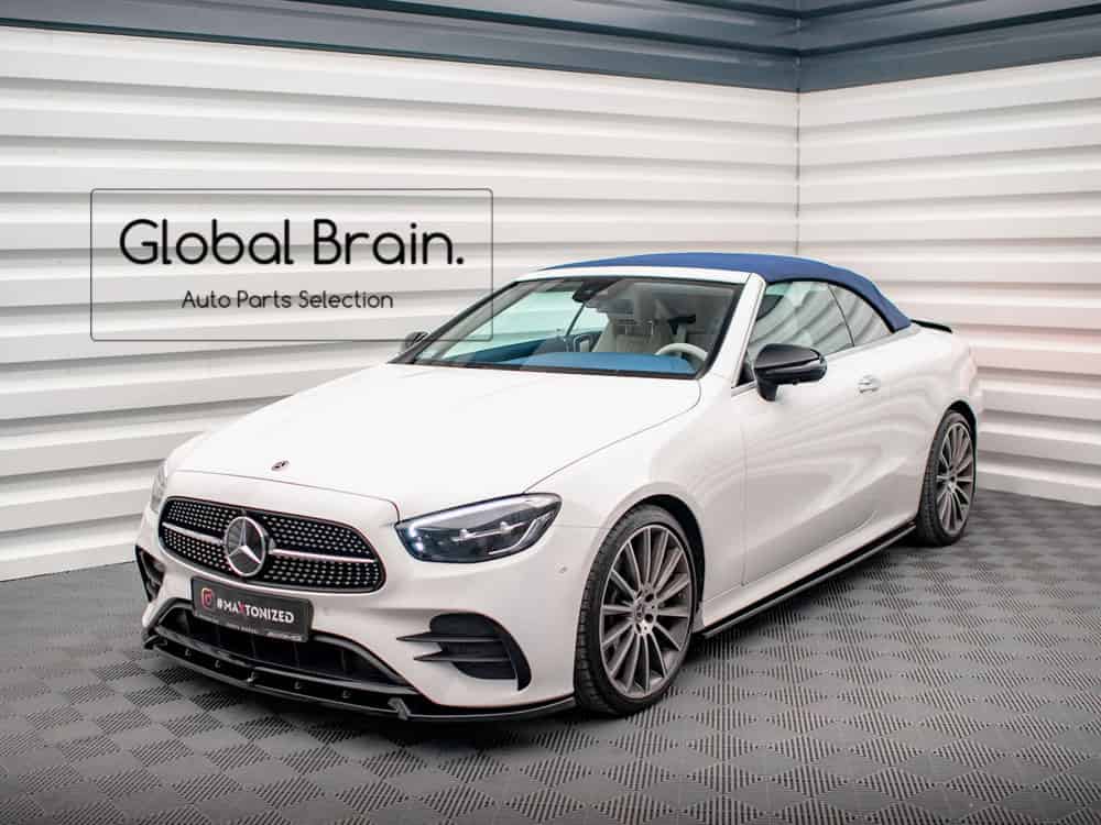 メルセデスベンツ Eクラス クーペ C238 A238 AMGライン E53 後期 フロント リップ スポイラー V2/ benz スプリッター ディフューザー エアロ パーツ カスタム チューン｜グローバルブレイン 40,235円