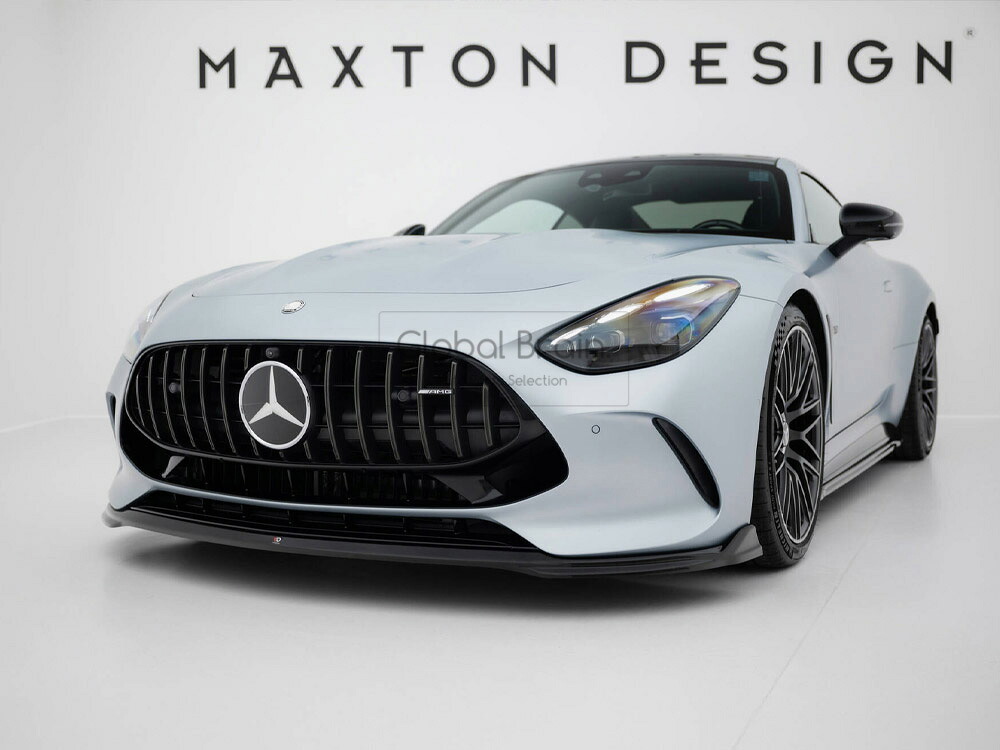 メルセデス AMG GT 63 C192 フロント リップ スポイラー V1 / benz スプリッター ディフューザー エアロ パーツ カスタム チューン｜グローバルブレイン
