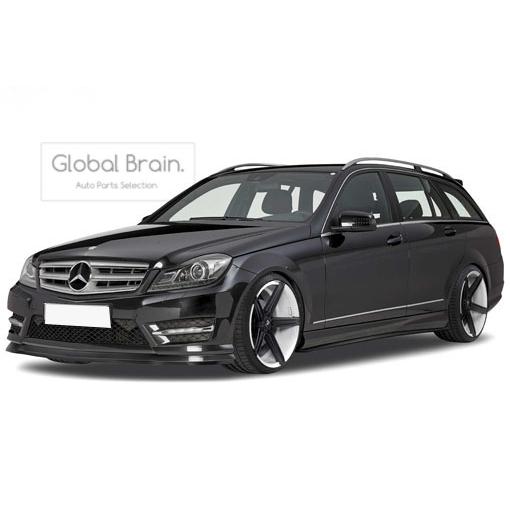 メルセデスベンツ Cクラス W204 S204 AVG / AMGスポーツ 後期 フロント リップ スポイラー / フロント スプリッタ— バンパー アンダー ディフューザー スカート 308|グローバルブレイン