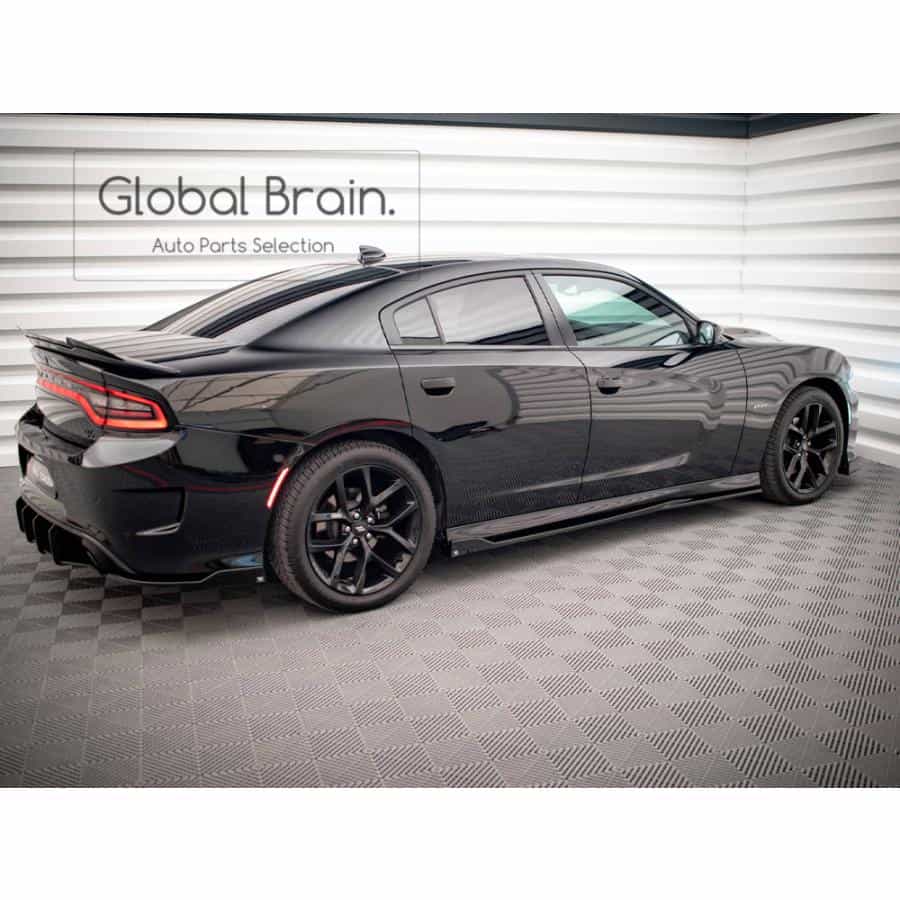ダッジ チャージャー SRT/RT サイド スカート ディフューザー/ Dodge スプリッター ディフューザー エアロ パーツ カスタム チューン|グローバルブレイン