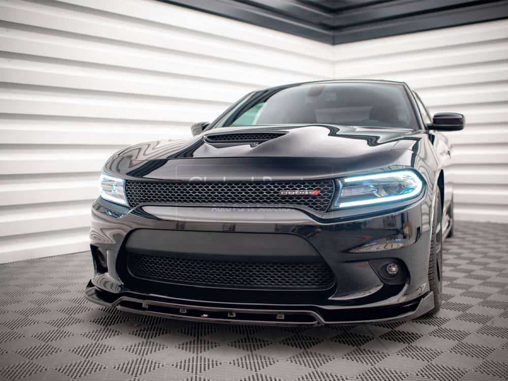 ダッジ チャージャー SRT/RT フルボディキット フルエアロ /フロントV1 サイド リアスパッツ トランク スポイラー 4点｜グローバルブレイン