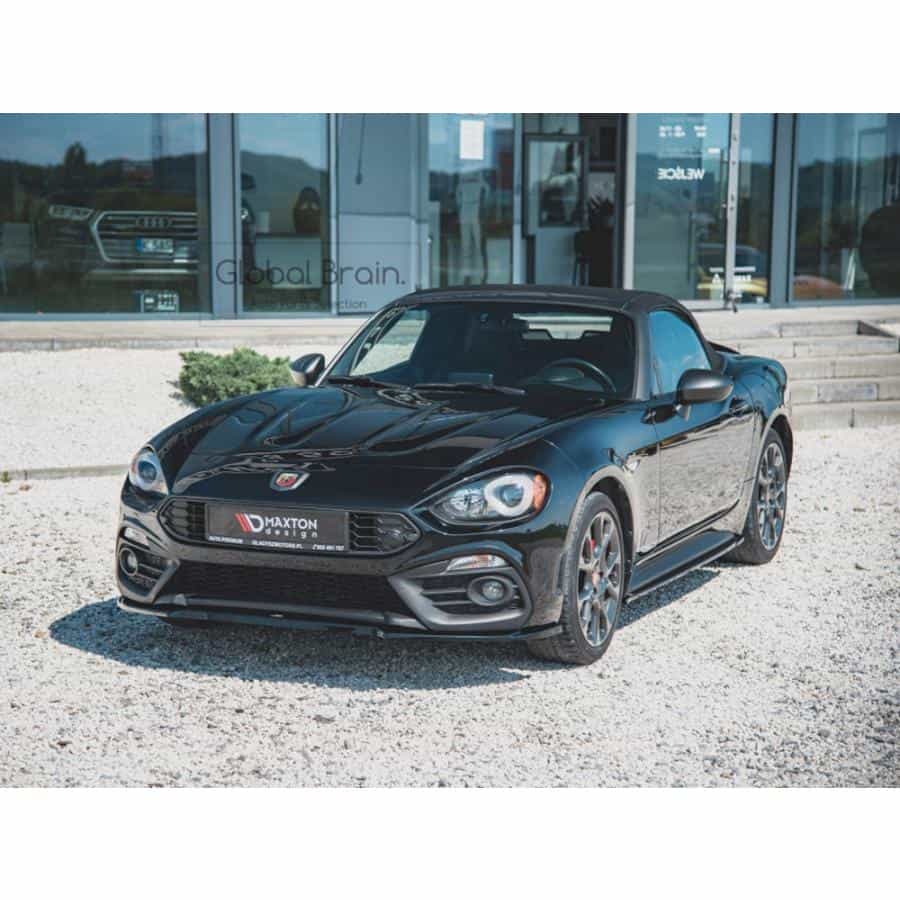アバルト 124 スパイダー フロント リップ スポイラー/ Fiat スプリッター ディフューザー エアロ パーツ カスタム チューン｜グローバルブレイン 40,235円