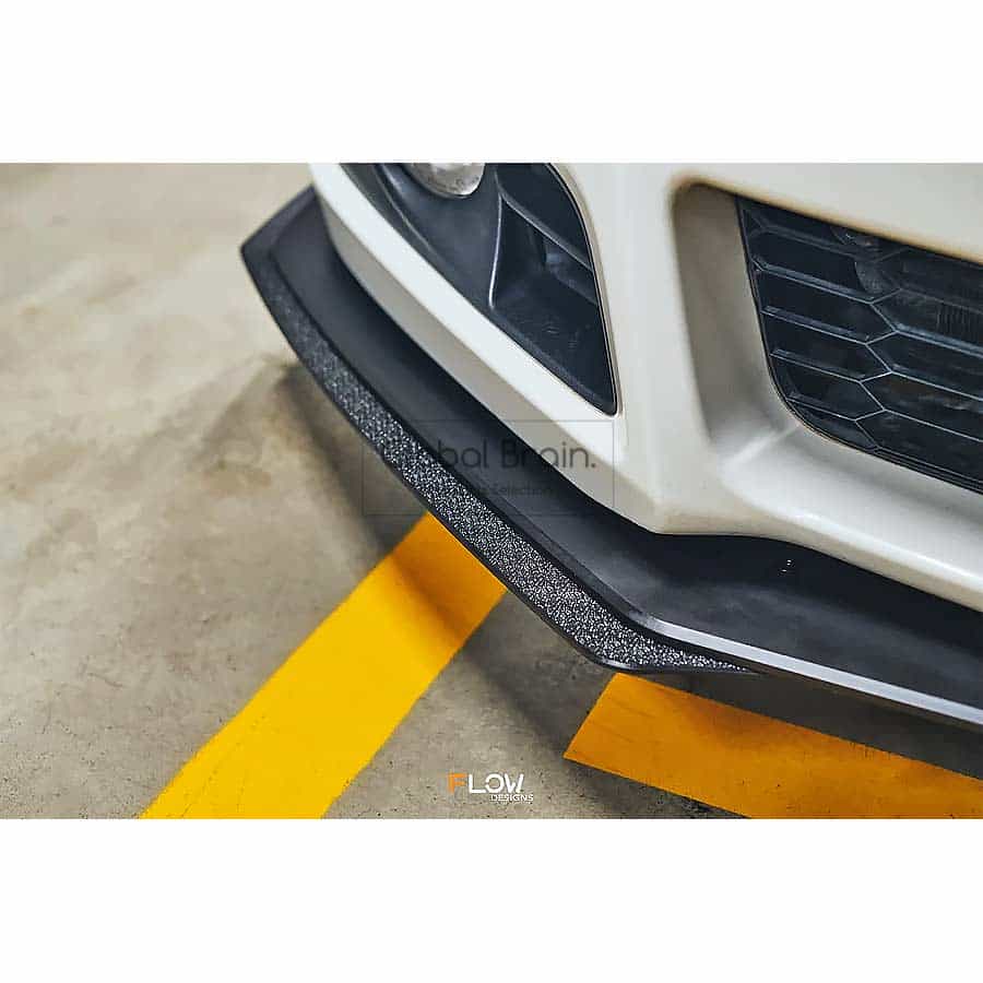 ホンダ アコード モデューロ CU1 CU2 CW1 CW2 - フロント リップスポイラー用 エクステンション / スプリッター ディフューザー エアロ パーツ flow design｜グローバルブレイン