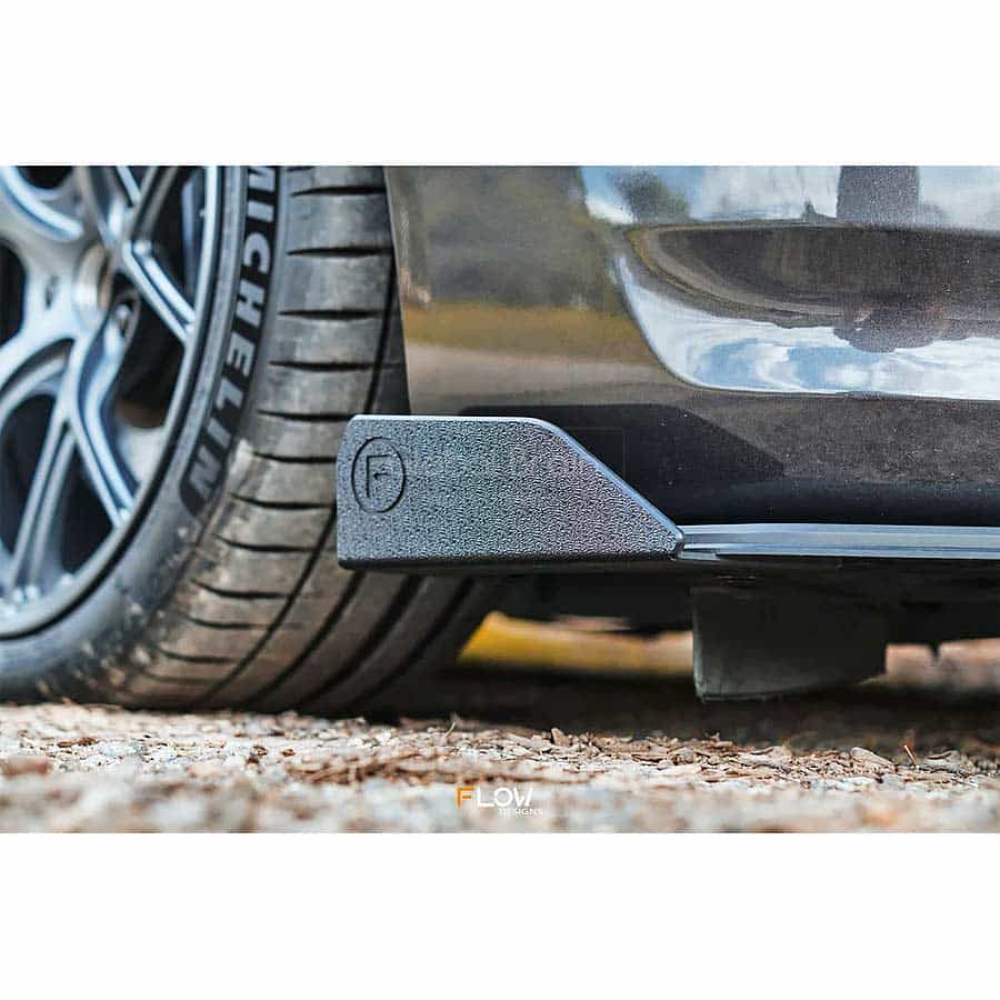 ホンダ アコード セダン ツアラー CU1 CU2 CW1 CW2 後期 - フロント リップスポイラー用 ウィングレット / スプリッター ディフューザー エアロ パーツ flow design|グローバルブレイン