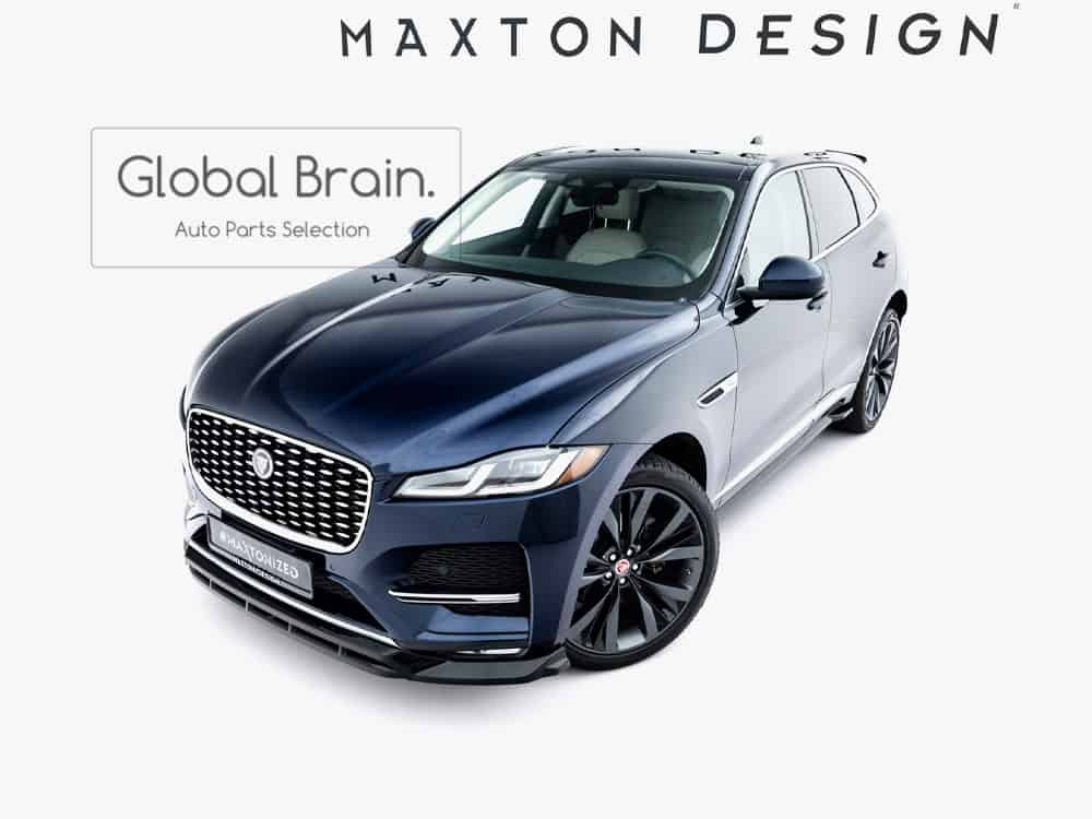 ジャガー Fペース Fペイス 後期 フロント リップ スポイラー / Jaguar スプリッター ディフューザー エアロ パーツ カスタム チューン｜グローバルブレイン 44,880円