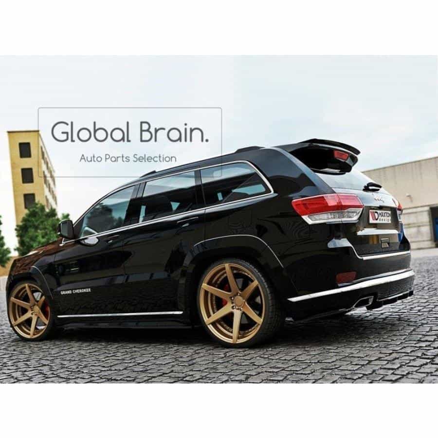 ジープ グランドチェロキー サミット WK2 リア サイド スプリッター スパッツ/ Jeep スプリッター ディフューザー エアロ パーツ カスタム チューン｜グローバルブレイン