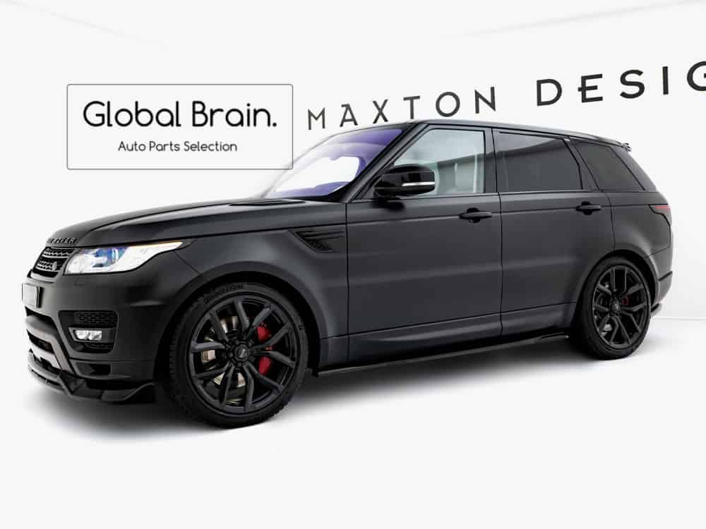 レンジローバー スポーツ L494 前期 HSE オートバイオグラフィー サイド スカート カバー スポイラー/ Land Rover スプリッター ディフューザー エアロ パーツ カスタム チューン｜グローバルブレイン