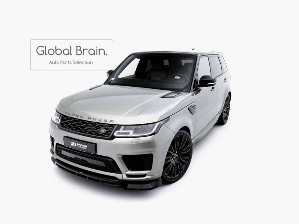 レンジローバー スポーツ L494 後期 フロント リップ スポイラー/ Land Rover スプリッター ディフューザー エアロ パーツ カスタム チューン|グローバルブレイン