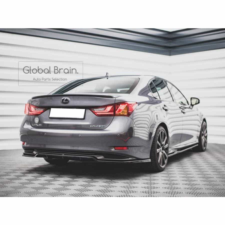 レクサス GS L10系 前期 Fスポーツ ハイブリッド リア ディフューザー/ Lexus スプリッター ディフューザー エアロ パーツ カスタム チューン|グローバルブレイン