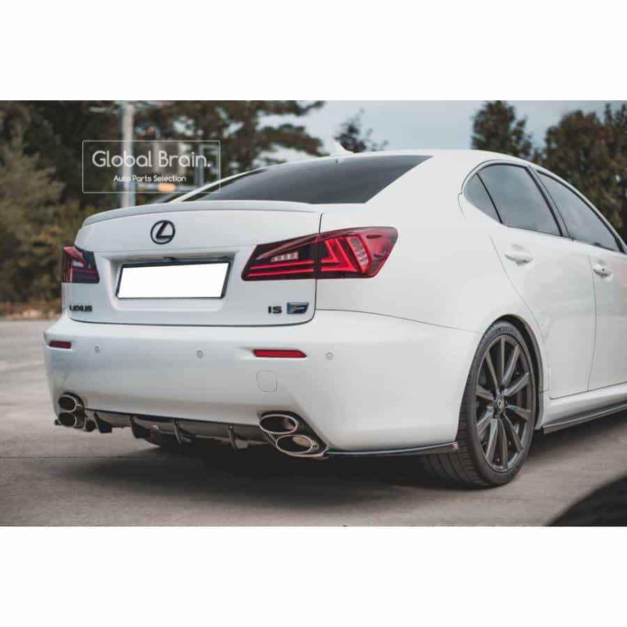 レクサス IS-F ISF リア センター ディフューザー/ Lexus スプリッター ディフューザー エアロ パーツ カスタム チューン｜グローバルブレイン
