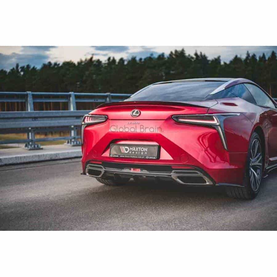 レクサス LC500 リア センター ディフューザー/ Lexus スプリッター ディフューザー エアロ パーツ カスタム チューン｜グローバルブレイン