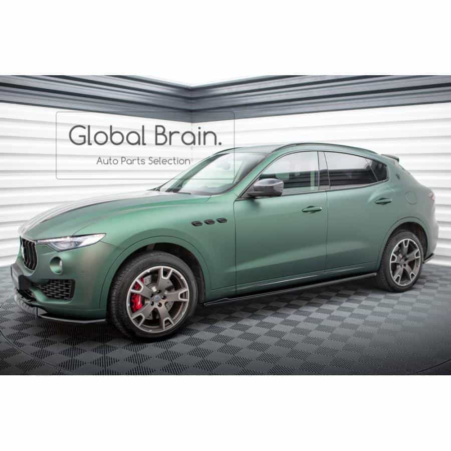 2016- マセラティ レバンテ レヴァンテ サイド スカート カバー スポイラー/ Maserati スプリッター ディフューザー エアロ パーツ カスタム チューン｜グローバルブレイン