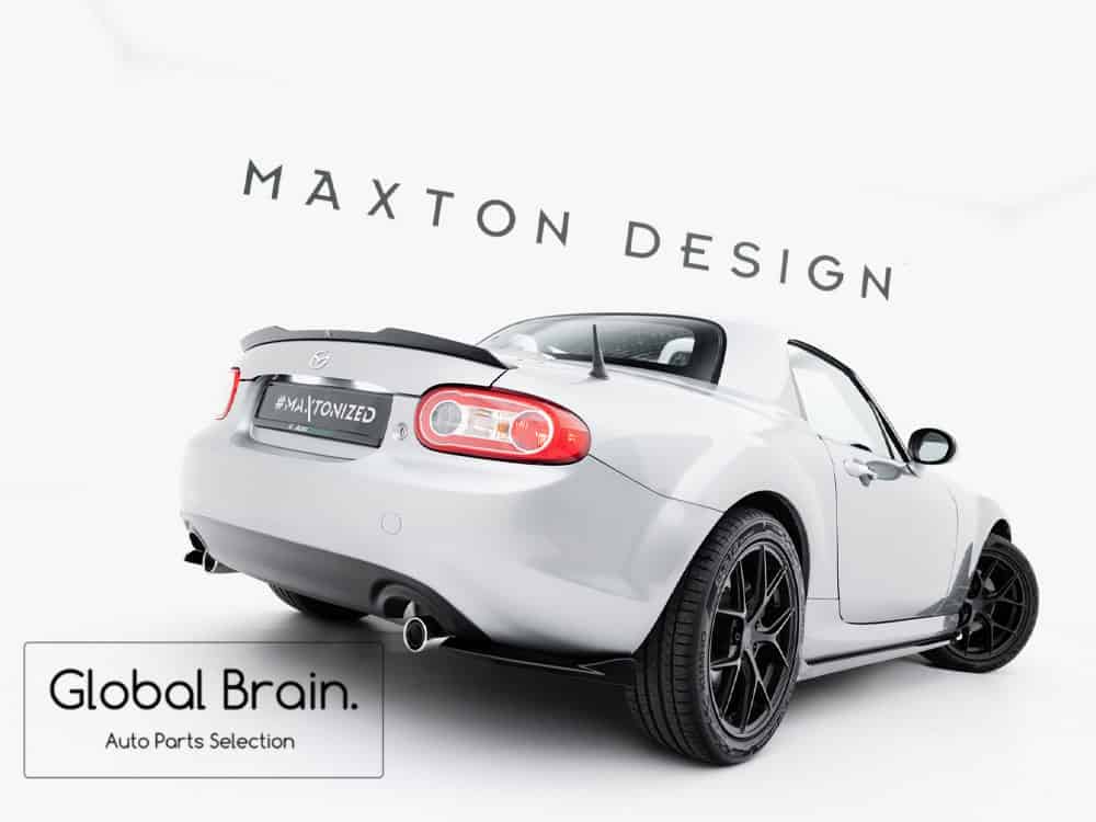 マツダ ロードスター NC3 リア サイド スプリッター スパッツ/ MAZDA スプリッター ディフューザー エアロ パーツ カスタム チューン｜グローバルブレイン