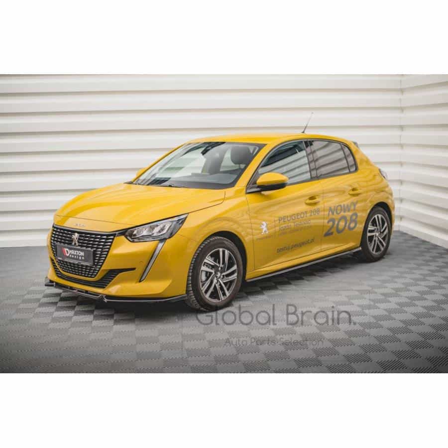 プジョー 208 P21 サイド スカート ディフューザー/ Peugeot スプリッター ディフューザー エアロ パーツ カスタム チューン｜グローバルブレイン